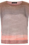Lana Grossa SLIPOVER Cool Wool Lace hand-dyed - Strikkeoppskrift (SE)