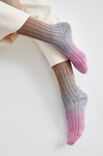 Lana Grossa SOKKER Meilenweit 50 g Merino hand-dyed - Strikkeoppskrift (SE)