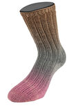 Lana Grossa SOKKER Meilenweit 50 g Merino hand-dyed - Strikkeoppskrift (SE)