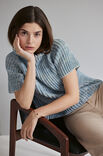Lana Grossa PULLOVER Cool Wool & Cool Wool hand-dyed - Strikkeoppskrift (SE)