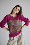 Lana Grossa PULLOVER Ecopuno & Ecopuno hand-dyed - Strikkeoppskrift (SE)