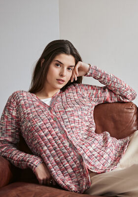 JAKKE Cool Wool hand-dyed - Strikkeoppskrift (SE) fra Lana Grossa