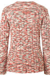 Lana Grossa JAKKE Cool Wool hand-dyed - Strikkeoppskrift (SE)