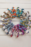 Lana Grossa SOKKER MED JOJO-HÆL Meilenweit Merino hand-dyed - Strikkeoppskrift (SE)