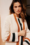Lana Grossa HEKLET LANG CARDIGAN The Tube Fine - Hekleoppskrift (SE)
