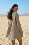 Lana Grossa HEKLET CARDIGAN Linissimo - Hekleopskrift (DK)