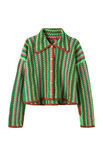 Lana Grossa HEKLET CARDIGAN Organico - Hekleopskrift (DK)