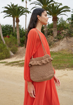 HEKLET BAG The Core - Hekleopskrift (DK) fra Lana Grossa
