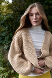 Lana Grossa HEKLET KORT JAKKE Cool Merino Big - Hekleopskrift (NO)