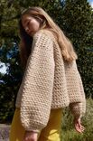 Lana Grossa HEKLET KORT JAKKE Cool Merino Big - Hekleopskrift (NO)