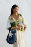 Lana Grossa HEKLET VEST Natural Cotton - Hekleopskrift (NO)