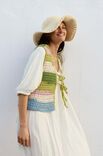 Lana Grossa HEKLET VEST Natural Cotton - Hekleopskrift (NO)