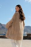 Lana Grossa HEKLET HÆKLET LANG CARDIGAN Alta Moda Cotolana - Hekleopskrift (NO)