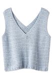 Lana Grossa HEKLET TOPP Natural Cotton - Hekleopskrift (NO)