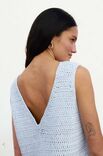 Lana Grossa HEKLET TOPP Natural Cotton - Hekleopskrift (NO)