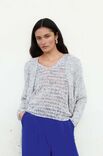 Lana Grossa HEKLET CARDIGAN Maglia - Hekleopskrift (SE)