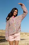 Lana Grossa HEKLET HOODIE Torto - Hekleopskrift (NO)