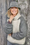 Lana Grossa PULLOVER Landlust Winterwolle - Strikkeoppskrift (NO)