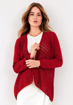CARDIGAN Linarte - Strikkeoppskrift (SE) fra Lana Grossa