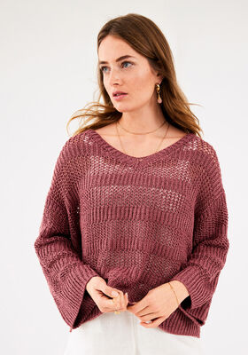 PULLOVER Linarte - Strikkeoppskrift (SE) fra Lana Grossa