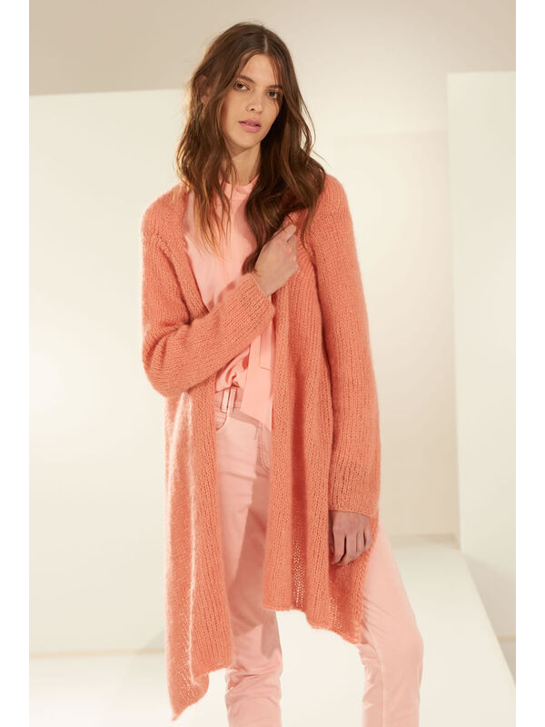 Lana Grossa JACKE Silkhair - Strikkeoppskrift (DK)