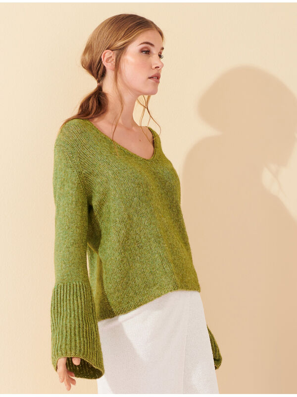 Lana Grossa PULLOVER Ecopuno - Strikkeinstruksjoner (NO)