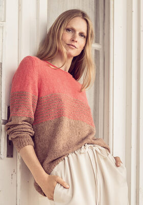 PULLOVER Ecopuno - Strikkeopskrift (NO) fra Lana Grossa