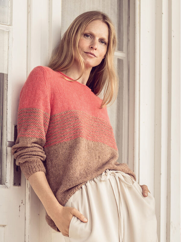 Lana Grossa PULLOVER Ecopuno - Strikkeopskrift (NO)