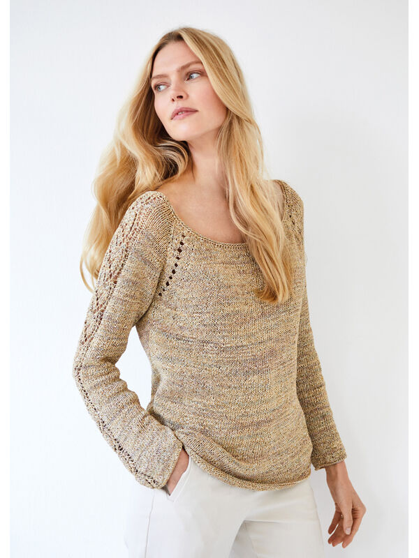 Lana Grossa PULLOVER Alessia - Strikkeoppskrift (NO)
