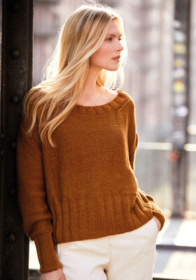 PULLOVER Alta Moda Cotolana - Strikkeoppskrift (DK) fra Lana Grossa