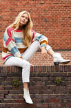 Lana Grossa PULLOVER Alta Moda Cotolana - Strikkeoppskrift (DK)