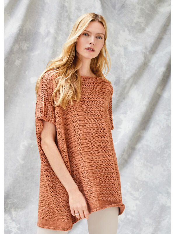 Lana Grossa PULLOVER Alta Moda Cotolana - Strikkeoppskrift (DK)