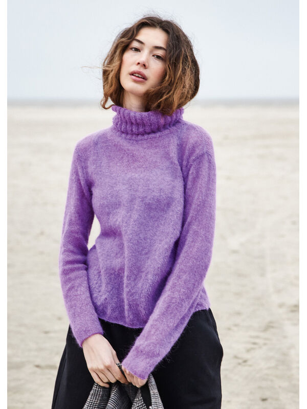 Lana Grossa PULLOVER Setasuri - Strikkeoppskrift (DK)