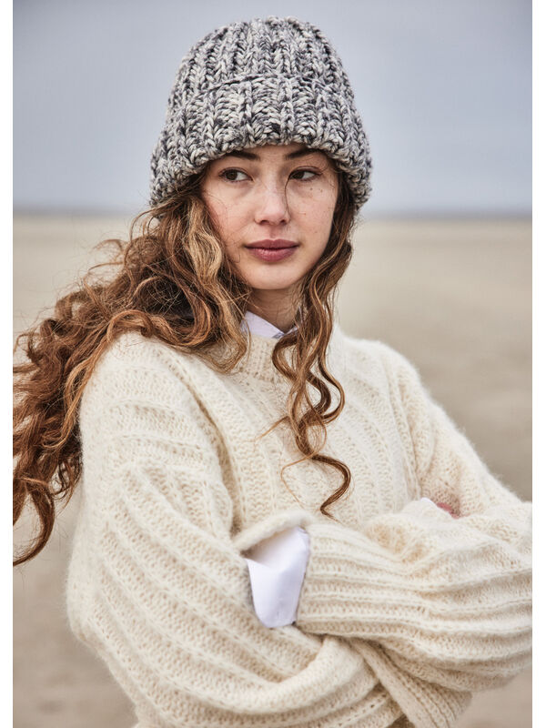 Lana Grossa PATENTLUE Cool Merino Print - Strikkeoppskrift (DK)