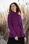 Lana Grossa RAGLANPULLOVER Cool Merino - Strikkeoppskrift (DK)