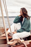 Lana Grossa JACKE Alta Moda Cotolana - Strikkeoppskrift (DK)
