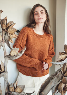PULLOVER Cool Merino Big - Strikkeoppskrift (DK) fra Lana Grossa
