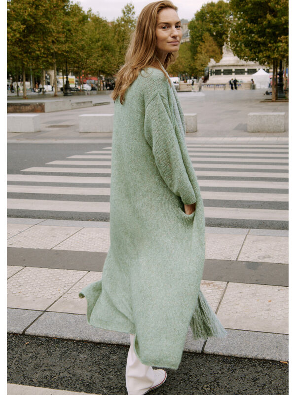 Lana Grossa LANG CARDIGAN Bella - Strikkeoppskrift (DK)