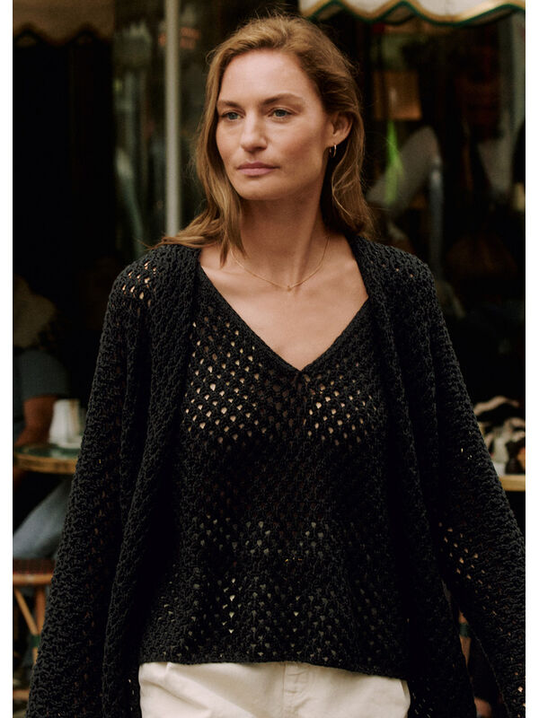 Lana Grossa TWINSET-TOP Dodici - Strikkeoppskrift (DK)