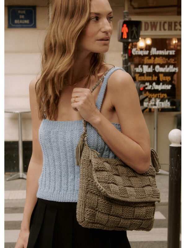 Lana Grossa BAG The Tube - Strikkeoppskrift (DK)
