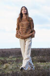 Lana Grossa GENSER MED RUNDFELLING Cool Merino Big Color - Strikkeoppskrift (NO)