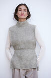 Lana Grossa VEST Cool Merino - Strikkeoppskrift (NO)