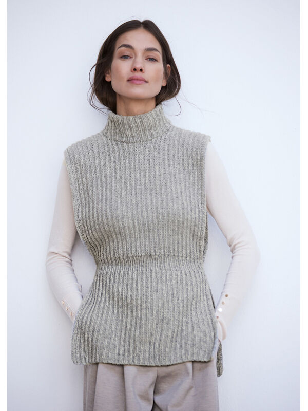 Lana Grossa VEST Cool Merino - Strikkeoppskrift (NO)