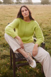 Lana Grossa PULLOVER Ecopuno & Silkhair - Strikkeoppskrift (NO)