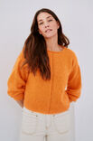 Lana Grossa PULLOVER Ecopuno & Silkhair - Strikkeoppskrift (NO)