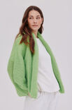 Lana Grossa CARDIGAN TOPDOWN Silkhair - Strikkeoppskrift (NO)