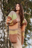 Lana Grossa LANG CARDIGAN Silkhair - Strikkeoppskrift (NO)