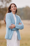 Lana Grossa CARDIGAN Ecopuno & Silkhair - Strikkeoppskrift (NO)