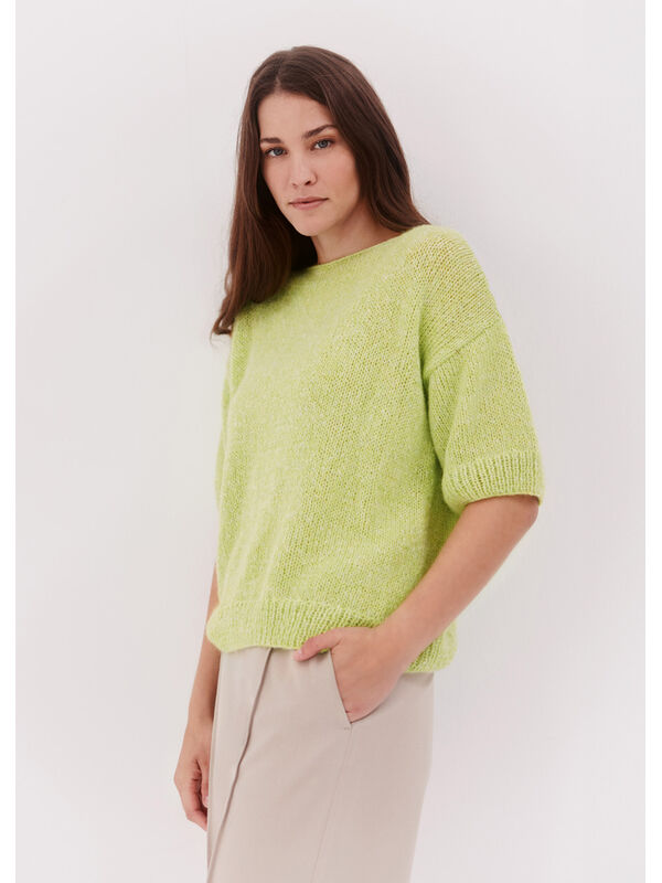 Lana Grossa PULLOVER Ecopuno & Bella - Strikkeoppskrift (no)