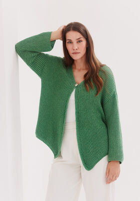 JAKKE Alta Moda Cotolana - Strikkeoppskrift (NO) fra Lana Grossa